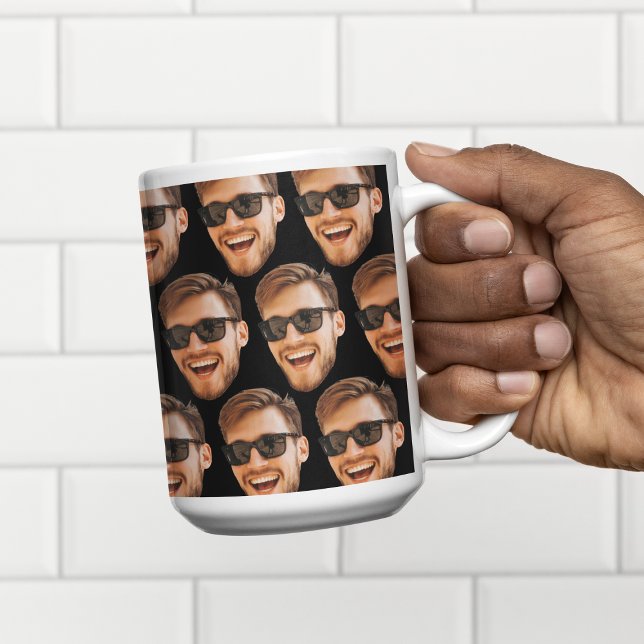 Funny Anpassningsbar Ansikte Photo Kaffemugg (Funny Custom Face Photo Coffee Mug
)