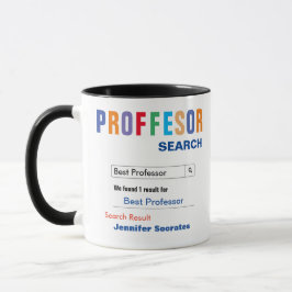 Funny Anpassningsbar Bäste professor Gift Mugg