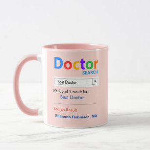 Funny Anpassningsbar Best Doktor Gift Mugg