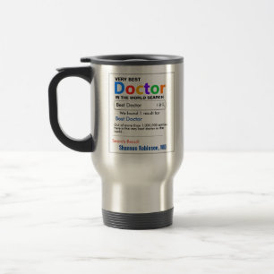 Funny Anpassningsbar Best Doktor Gift Mugg