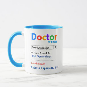 Funny Anpassningsbar Best Gynecolog Mugg