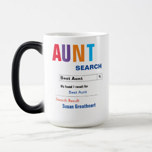 Funny Anpassningsbar Best Moster Gift Magisk Mugg