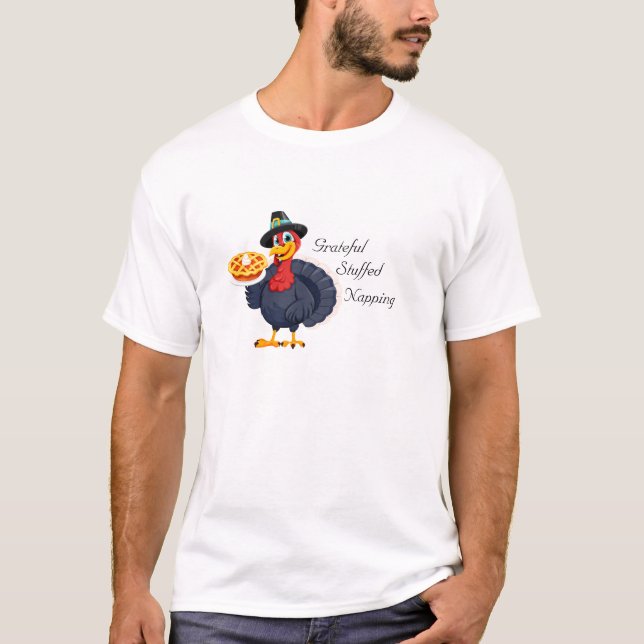 Funny anpassningsbar för kalkonthanksgiving t shirt (Framsida)