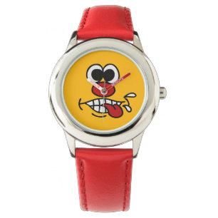 Funny anpassningsbar i Ansikte Armbandsur