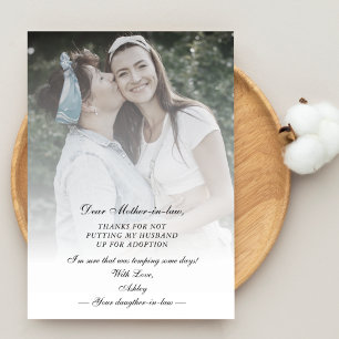 Funny Anpassningsbar Photo Mor-in-law-offert