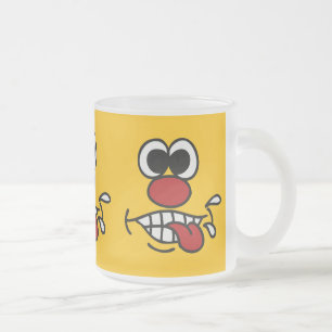 Funny Ansikte anpassningsbar mugg