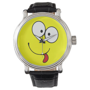 Funny Ansikte Armbandsur