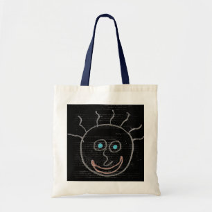 Funny Ansikte Bag Tygkasse