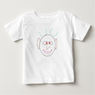Funny Ansikte Infants Shirt T-shirt