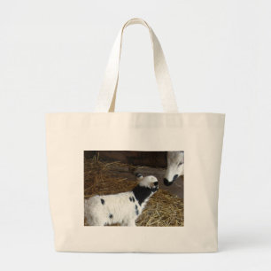 Funny Ansikte Lamb Jumbo Tygkasse