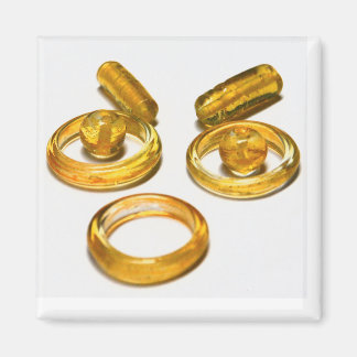 Funny Ansikte Magnet