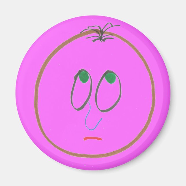 Funny Ansikte Magnet (Framsidan)