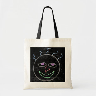 Funny Ansikte Tote Bag Tygkasse