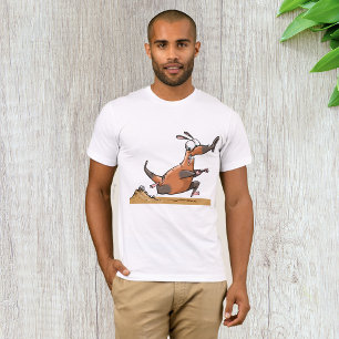 Funny Anteater Tecknad Quirky Running Animal T Shirt