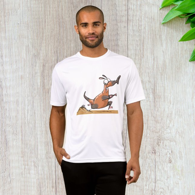 Funny Anteater Tecknad Quirky Running Animal T Shirt (Skapare uppladdad)