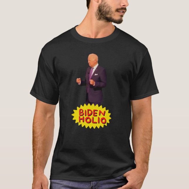 Funny Anti Biden Bidenfolio  T Shirt (Framsida)