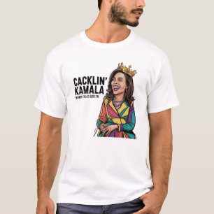 Funny anti Kamala Harris Laughing Politik T Shirt