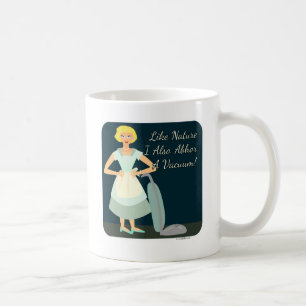 Funny Anti Vacuum Kitsch Housemine Snark Kaffemugg