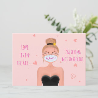 Funny Anti-Valentine’s Day Hand drawn  Julkort