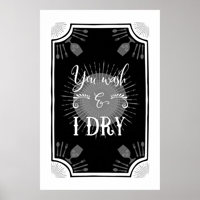 Funny Antique-skylt Poster (Framsidan)