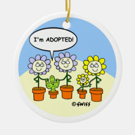 Funny Antogs Tecknad Julgran Ornament