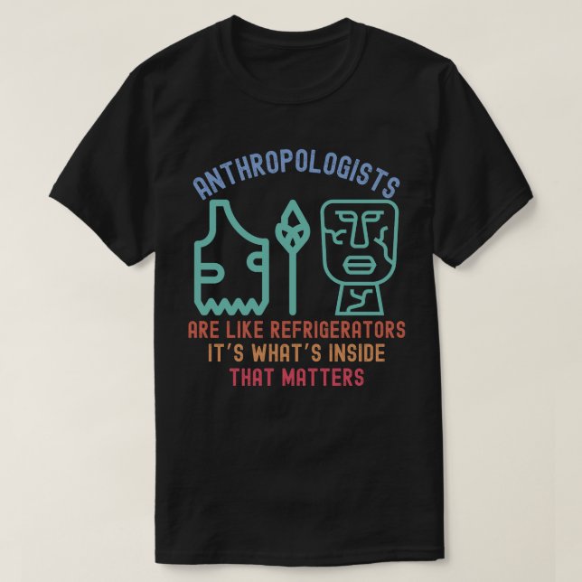 Funny antropologi Major, antropologi Satt T Shirt (Design framsida)