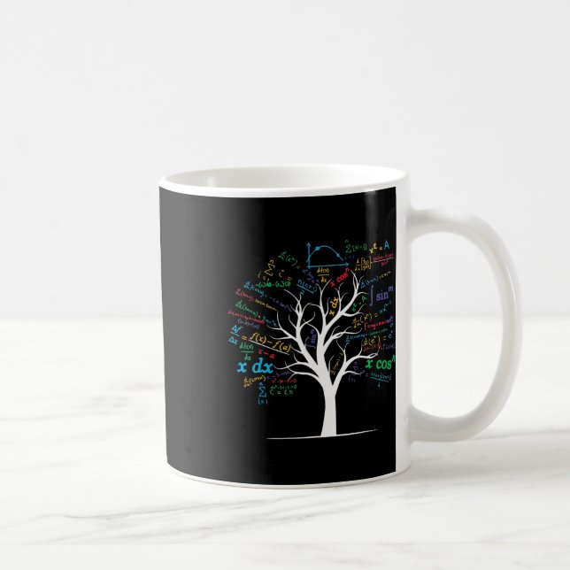 Funny Ap Calculus Algebra Tree Math Teacher Nerd G Kaffemugg (Höger)