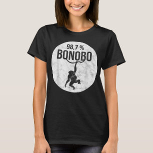 Funny apa med Chimpanzee Bonobo DNA T Shirt