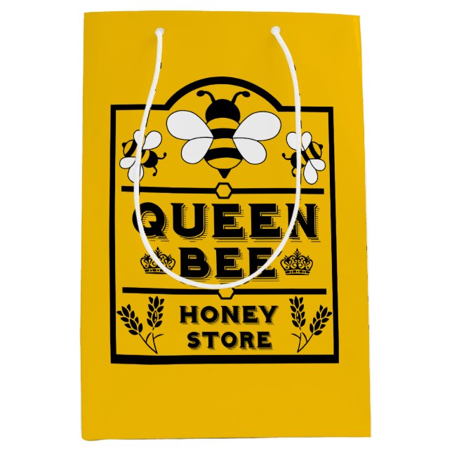 Funny Apiary honey Queen Bee (Framsidan)