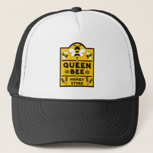 Funny Apiary honey Queen Bee Keps