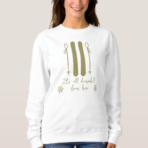 Funny Apres Ski Bridesmaid Bachelorette T Shirt