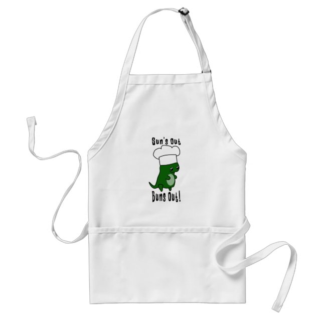 Funny Apron - Chef's Apron with Pun Förkläde (Framsidan)