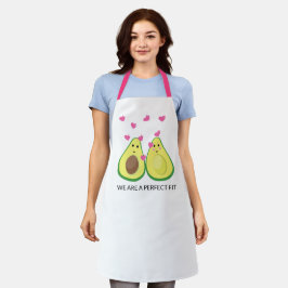 Funny Aprons for Women Avocado BBQ Cooking Apron