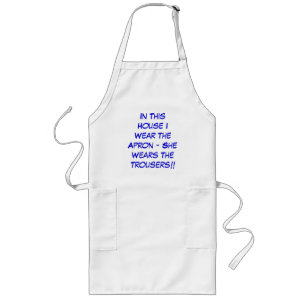 FUNNY APRONS LÅNGT FÖRKLÄDE
