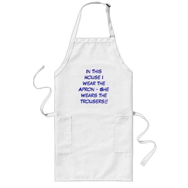 FUNNY APRONS LÅNGT FÖRKLÄDE (Framsidan)