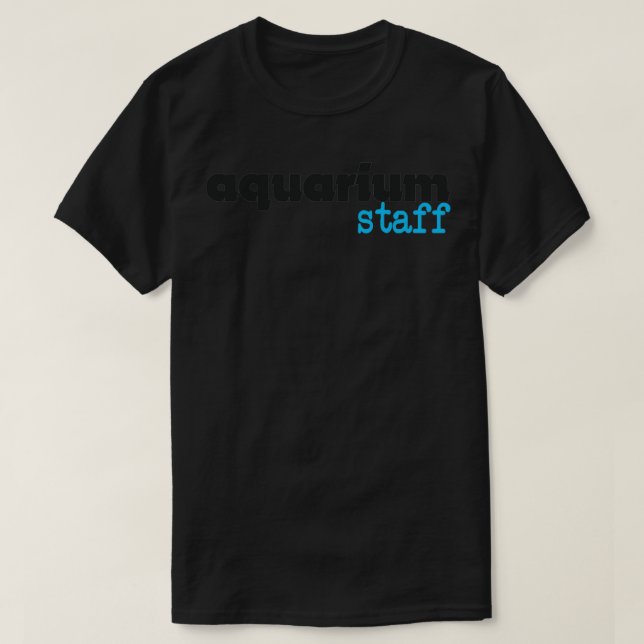 Funny Aquarium Aquarist Aquaristic Gift 3 T Shirt (Design framsida)