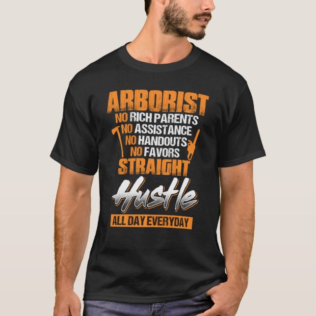 Funny Arborist För manar Pappa Brother Pappa T Shirt (Framsida)