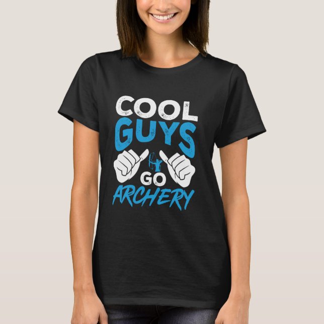 Funny Archer Coola Killers Go Archery T Shirt (Framsida)