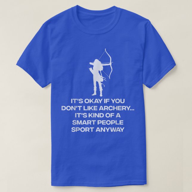 Funny Archery Designs For Men Women Bowhunter Arch T Shirt (Design framsida)
