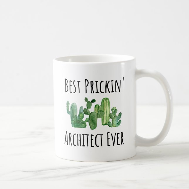 Funny Architect Gift Idea Kaffemugg (Höger)