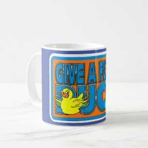 FUNNY ARG ANKA 4X4 DUCK DESIGN KAFFEMUGG