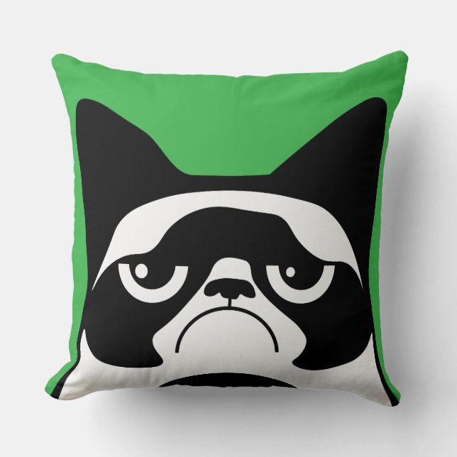Funny Arg Cat Kudde (Framsida)