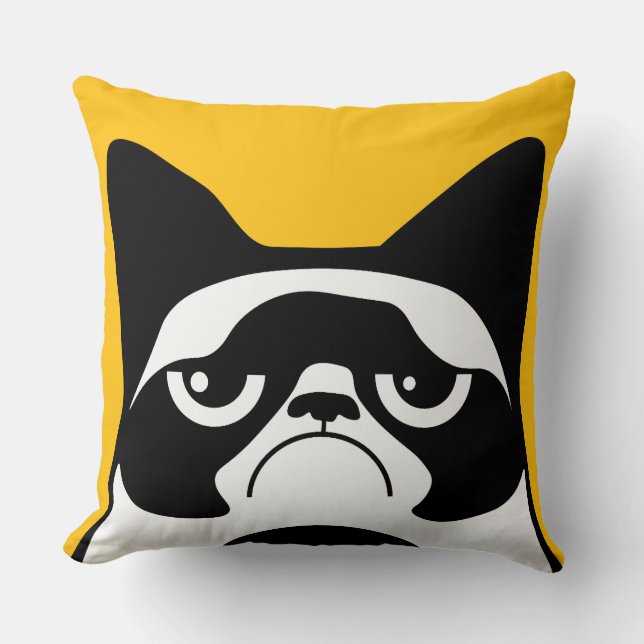 Funny Arg Cat Kudde (Framsida)