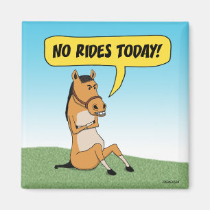 Funny Arg Horse Magnet