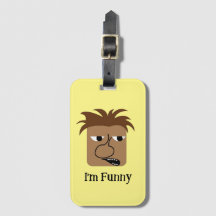 Funny Arg Man Ansikte Funny Tecknad