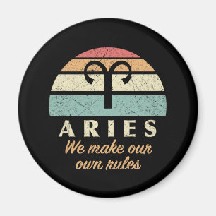 Funny Aries Zodiac Regler Magnet