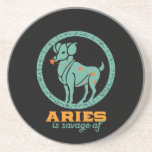 Funny Aries Zodiac Stjärntecken Astrology Birthday Underlägg<br><div class="desc">Aries zodiac stjärna och symbol. Vintagens återutformning för dem som är födda i mars eller april. Coola och lustigt födelsedagsfest för Aries baby, kung, drottning, prinsessa och party. Perfekt till dem som kärlek-konstellation, astrologi, stjärntecken och horoscope. Underbar julklapp och födelsedagspresent för son, dotter, vänner, flickvän, pojkvän, kollega, bror eller syster....</div>
