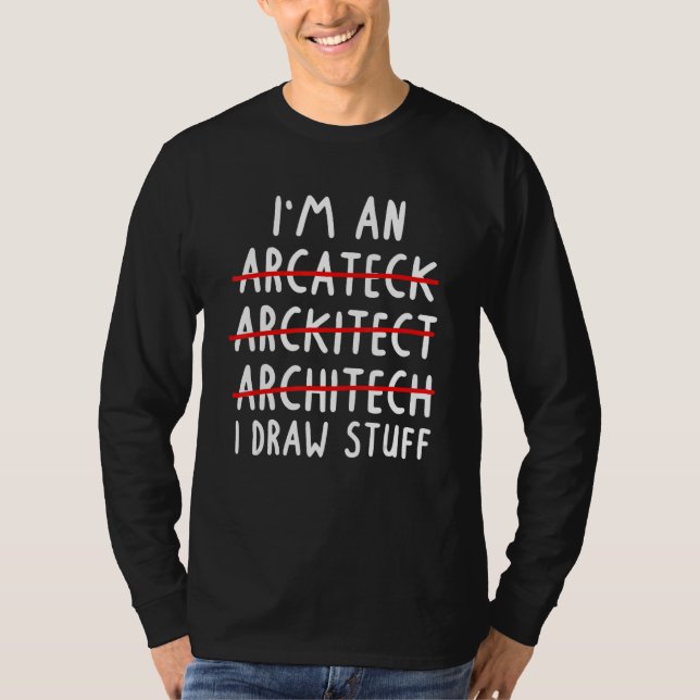 Funny Arkitect Art Manar Women Future Architecture T Shirt (Framsida)
