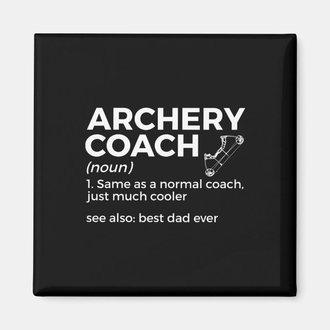 Funny arkitektur coach Definition Best Pappa någon Magnet (Framsidan)
