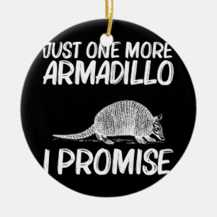Funny Armadillo Gift Manar Women Armadillo Cute Julgransprydnad Keramik